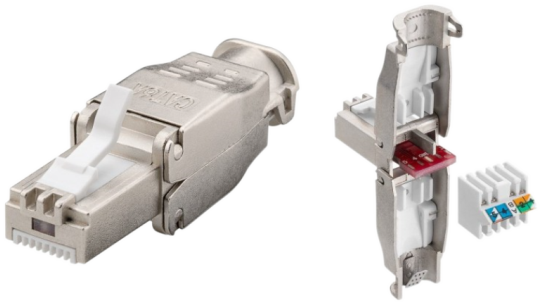 Category 6A Shielded Tool Less Connector