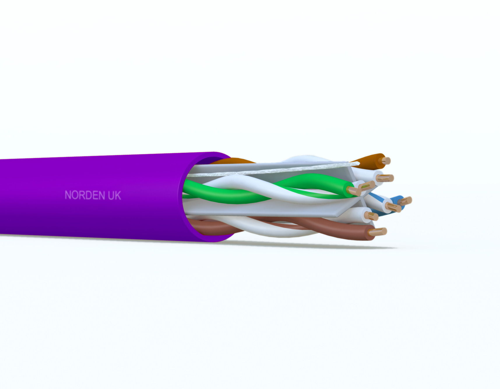 Category 6 U/UTP 24 AWG 4 Pair cable LSOH