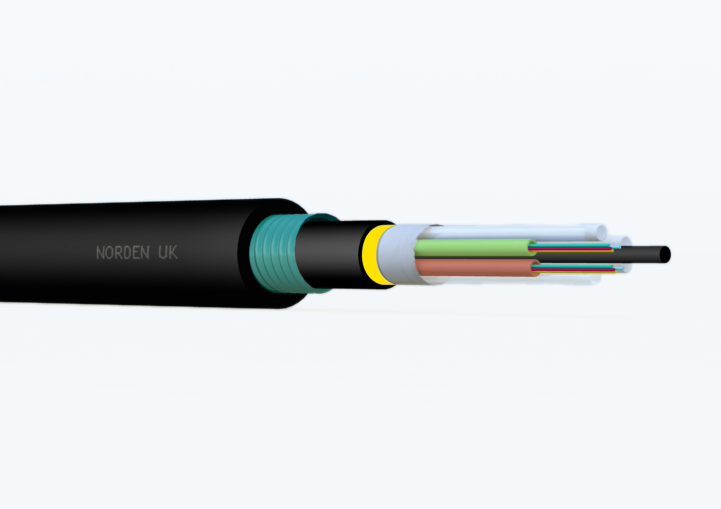 Double Jacket Aramid Yarn Strength Steel Tape Armoured Optical Cable