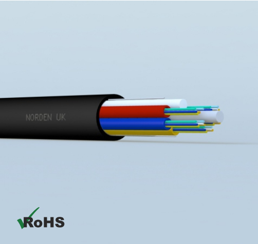 AIR BLOWING EXTERNAL FIBRE OPTIC CABLE