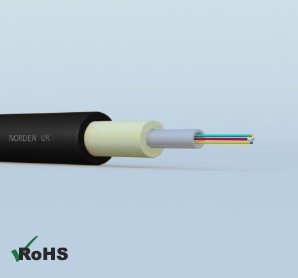 E-GLASS STRENGTH CENTRAL LOOSE TUBE GEL FREE IN/OUT FIBRE OPTIC CABLE B2ca