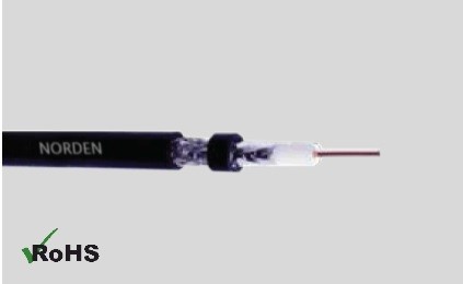 RG 6U COAXIAL CABLE 75 Ohm AL BRAID 90% COVERAGE