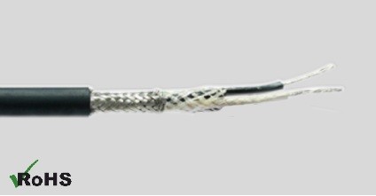 2 Core 20 AWG Braid Shielded Microphone Cable LSZH