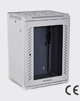 Galvanized Steel Front Glass Door Internal Cabinet