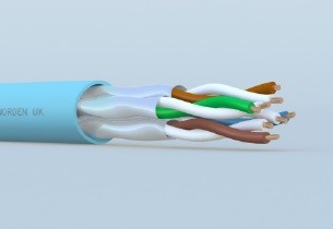 Category 6A U/FTP 23 AWG 4 Pair Cable LSOH E Series